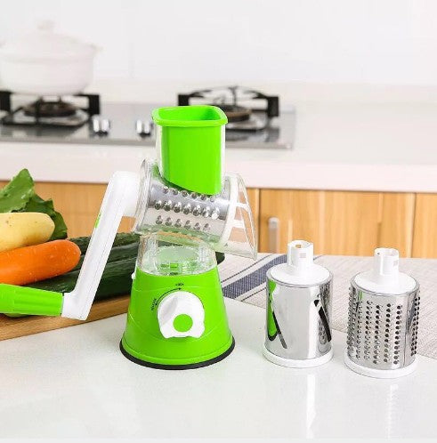 3 in 1 Rotary Grater Slicer