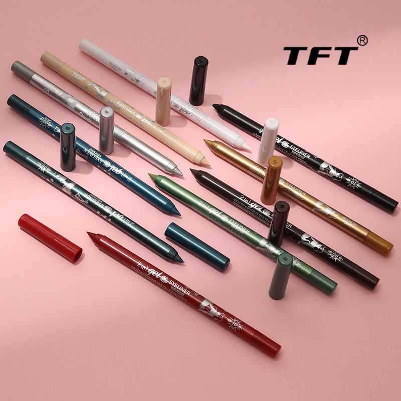 Cross-border new product, long-lasting concealer, waterproof, sweat-proof, non-smudge eyeliner, lip liner, factory direct sales and wholesale