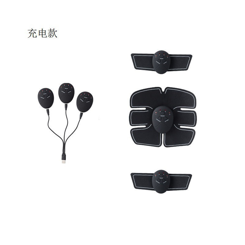 Smart ems abdominal fitness instrument 6 abdominal muscle abdominal trainer home sports fat rejection machine lazy fitness equipment abdominal muscle sticker