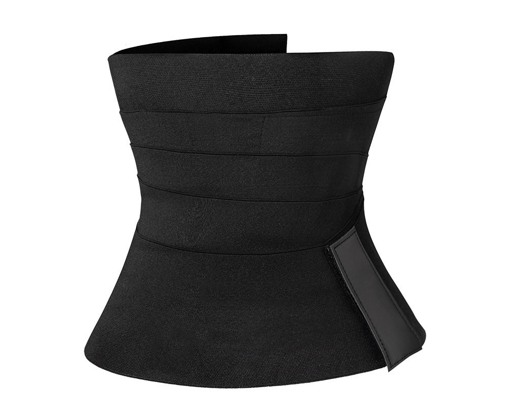 New cross-border winding plastic waist belt restraint belt ladies waist belt elastic abdomen belt waist trainer