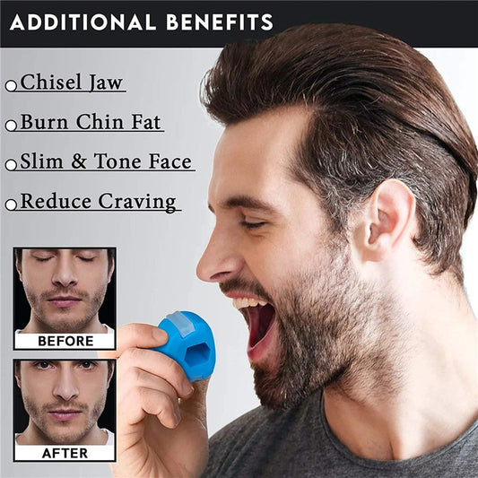 Face Masseter mouth jawline Amazon bite muscle ball jaw trainer facial muscles