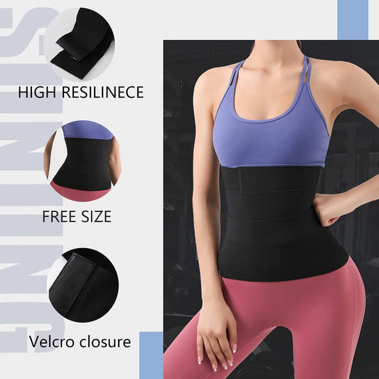 New cross-border winding plastic waist belt restraint belt ladies waist belt elastic abdomen belt waist trainer