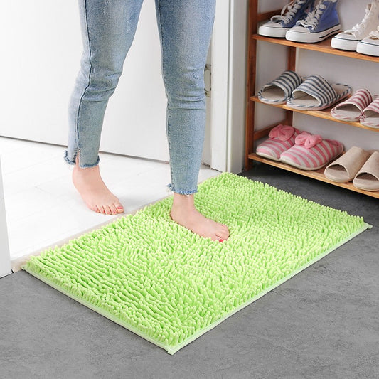 Floor mats wholesale chenille floor mats bedroom kitchen living room carpet bathroom entrance water-absorbent anti-slip floor mats foot mats